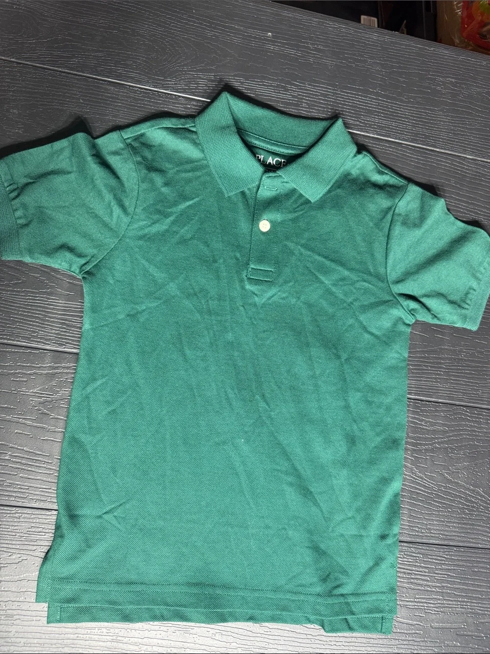 The Children's Place Green Polo Shirt
